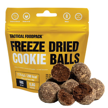 TACTICAL FOODPACK® FREEZE DRIED COOKIE BALLS