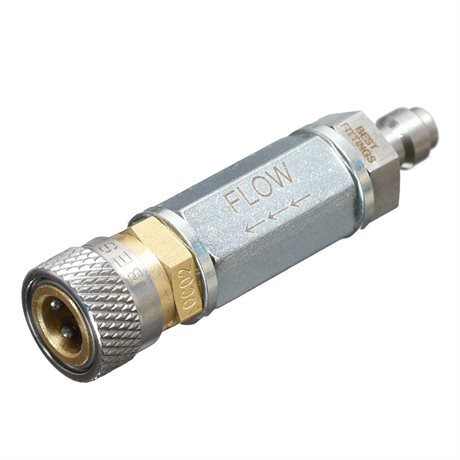 One Way Valve Quick Coupler Compressor Connector Male-Female