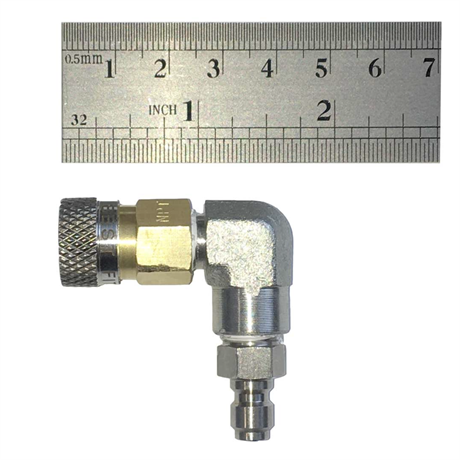 Compact Quick Coupler Elbow Assembly