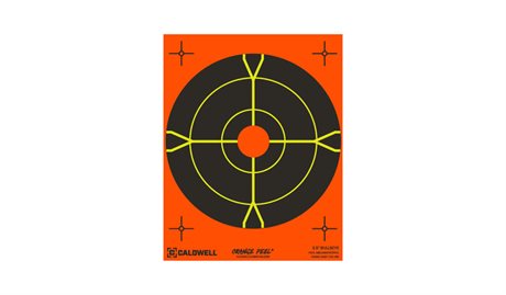 Caldwell Orange Peel 5.5" Bullseye Targets (10-pack)