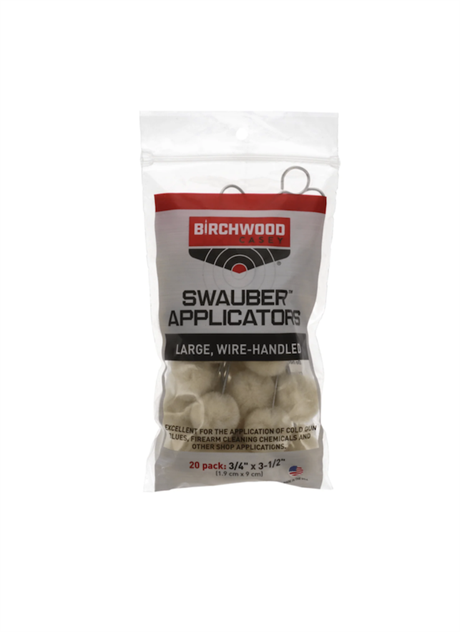 Birchwood Casey Swauber Applicators (20-pack)
