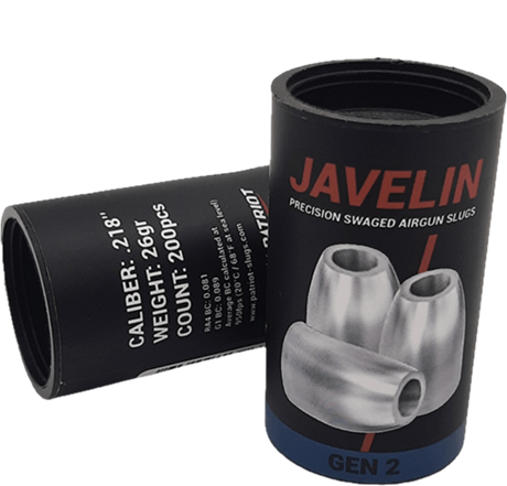 Javelin Gen 2 .218 26 grain