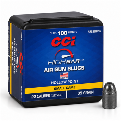 CCI High Bar Air Gun Slugs HP .22 (35 grain)