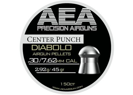 AEA Center Punch Airgun Pellets .30 (45 grain)