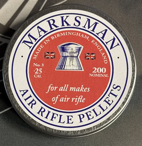 Marksman .25 pellets 