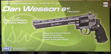 Dan Wesson 8" pipa 6mm