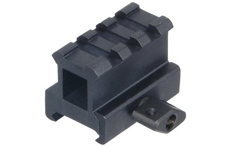 UTG 1" High 3-Slot Hi-Profile Compact Riser Mount
