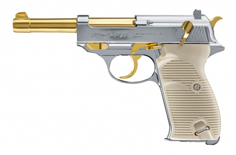 WALTHER P38, GOLD EDITION, 4,5MM BB