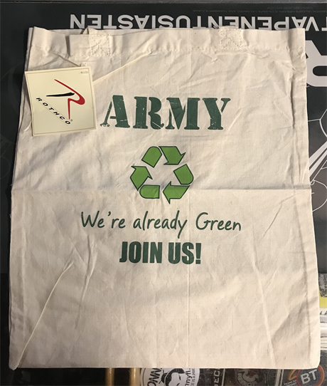 Rothco Army Recycle Canvas Tote Bag