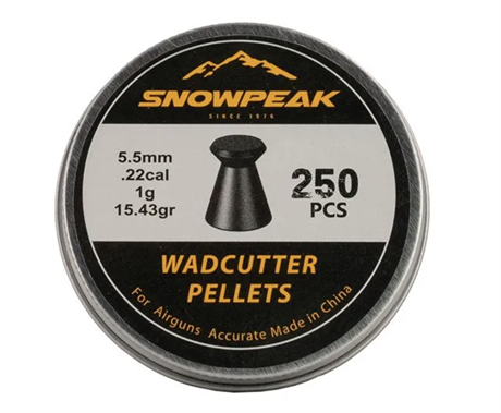 Snowpeak Wadcutter .22 (15.43 grain)