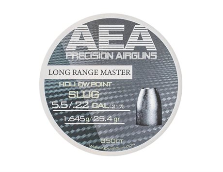 AEA Long Range Master Airgun Slugs .22 (25.4 grain)