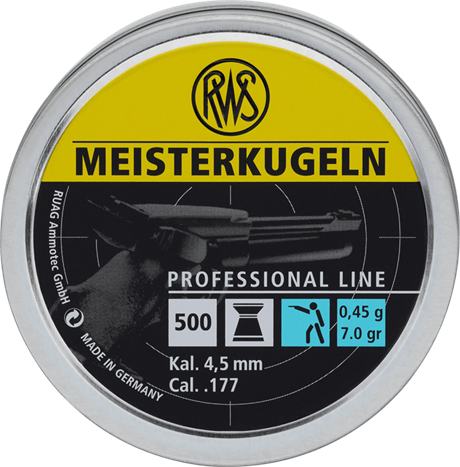 RWS MEISTERKUGELN .177 (0,45 g)