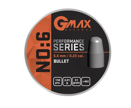 Gmax Performance No:6 5.5 mm BLT 31 grain (.216)