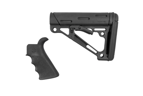 HOGUE AR-15 FINGER GROOVER GRIP W/COLLIPSIBLE