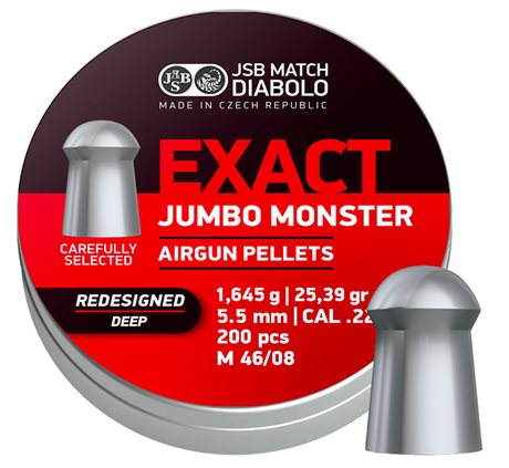 JSB Exact Jumbo Monster Redesigned Deep .22