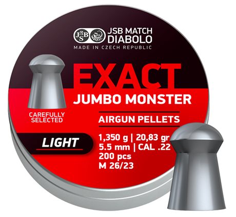 JSB Exact Jumbo Monster Light .22