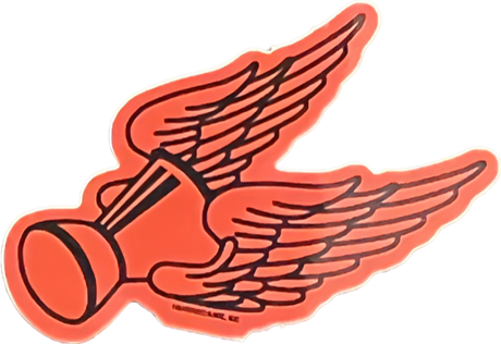 Diabol logo röd dekal