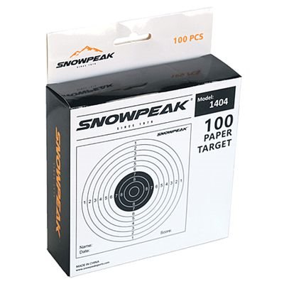 Snowpeak Måltavlor 10-Ring (100-pack)