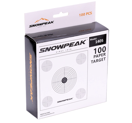 Snowpeak Måltavlor 5-Rings (100-pack)