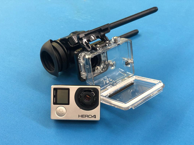 Side Shot Hero 3 4 Gopro Scope Mount