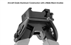 UTG® Rubber Armored Full Metal QD Bipod, 6.0"- 8.5" Center Height